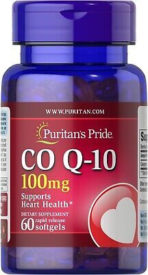 CoQ10, 100mg - 60 softgels - Puritan's Pride - Vaistine1.lt - WestPharmacy.eu