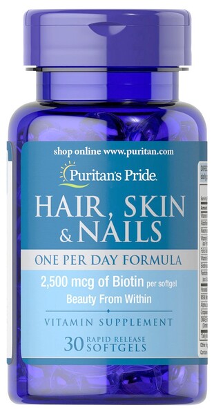 Hair, Skin & Nails - 30 softgels - Puritan's Pride - WestPharmacy.nl - Hair, Skin & Nails