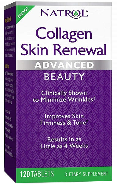 Collagen Skin Renewal - 120 tabs - Natrol - WestPharmacy.nl - Hair, Skin & Nails