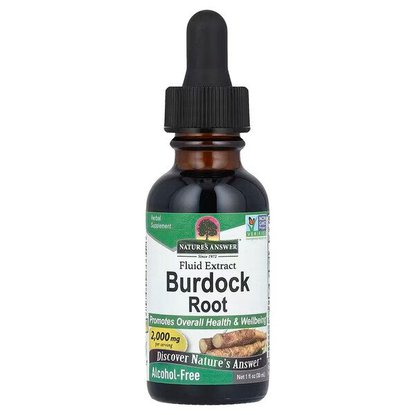Burdock Root, 2000mg - 30 ml. - Nature's Answer - Vaistine1.lt - WestPharmacy.eu