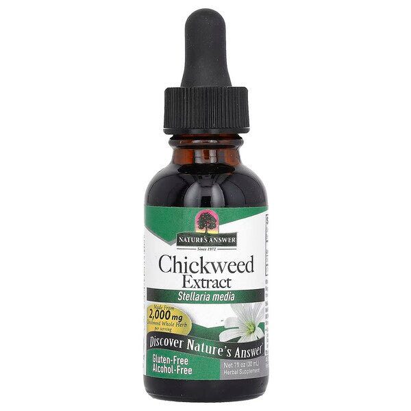 Chickweed Extract - 30 ml. - Nature's Answer - WestPharmacy.nl - Respiratory Health