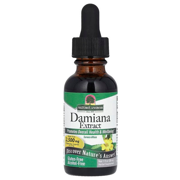 Damiana Extract - 30 ml. - Nature's Answer - WestPharmacy.nl - Sexual Health