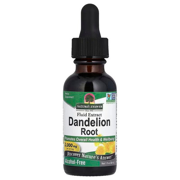 Dandelion Root, 2000mg - 30 ml. - Nature's Answer - WestPharmacy.nl - Liver Health