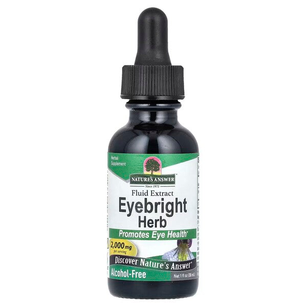 Eyebright Herb, 2000mg - 30 ml. - Nature's Answer - WestPharmacy.nl - Eye & Vision