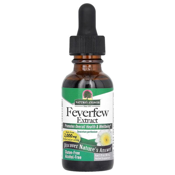 Feverfew Extract - 30 ml. - Nature's Answer - WestPharmacy.nl - Immune Support