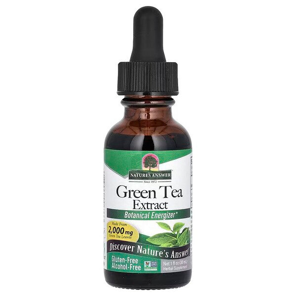Green Tea Extract - 30 ml. - Nature's Answer - WestPharmacy.nl - Energy