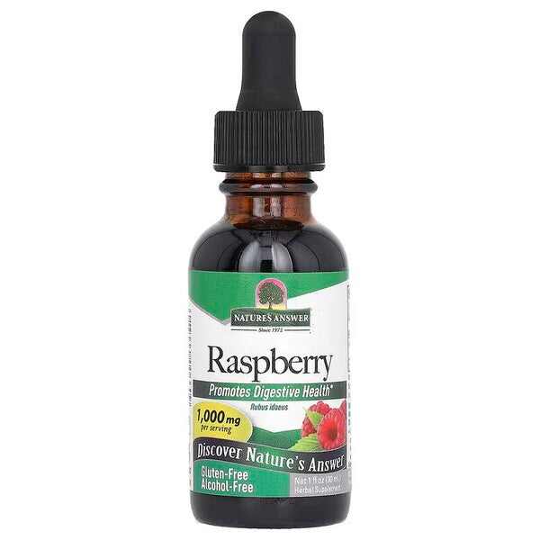 Raspberry, 1000mg - 30 ml. - Nature's Answer - WestPharmacy.nl - Digestive Health
