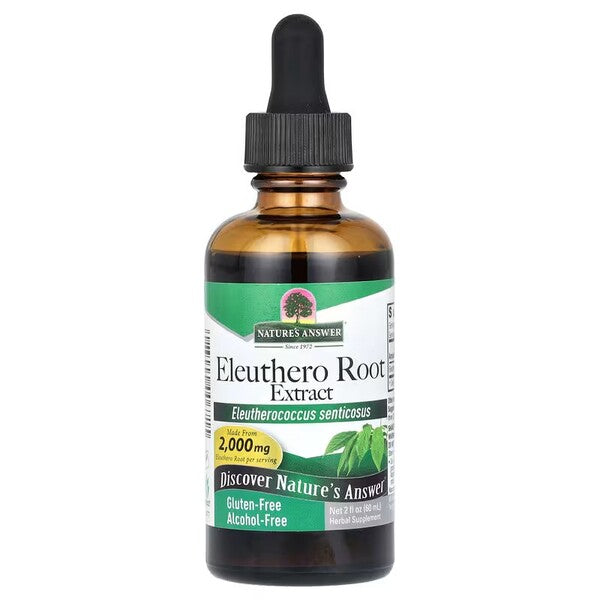 Eleuthero Root Extract - 60 ml. - Nature's Answer - WestPharmacy.nl - Energy