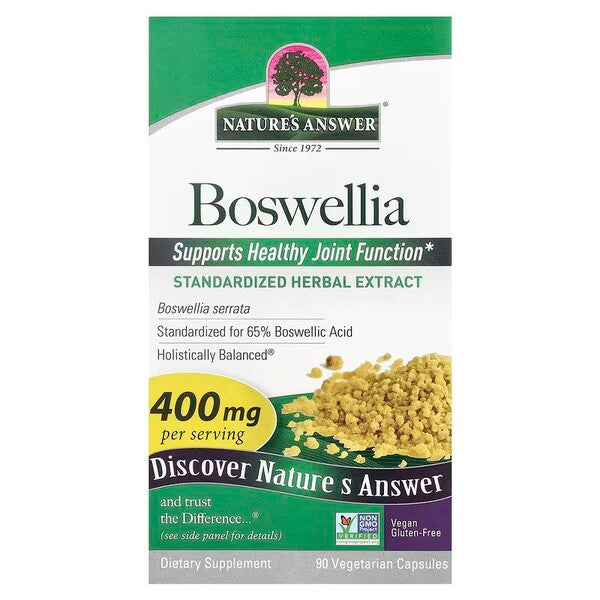 Boswellia, 400mg - 90 vcaps - Nature's Answer - WestPharmacy.nl - Joint Support