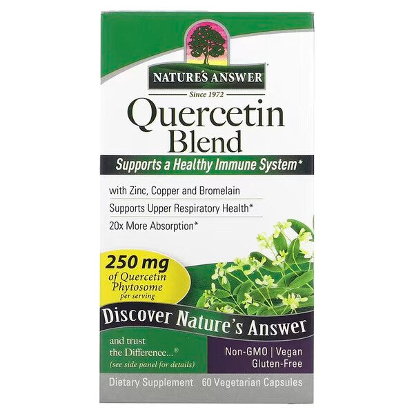 Quercetin Blend - 60 vcaps - Nature's Answer - Vaistine1.lt - WestPharmacy.eu