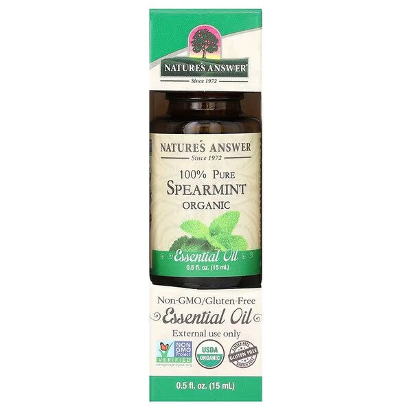100% Pure Spearmint Essential Oil - 15 ml. - Nature's Answer - Vaistine1.lt - WestPharmacy.eu