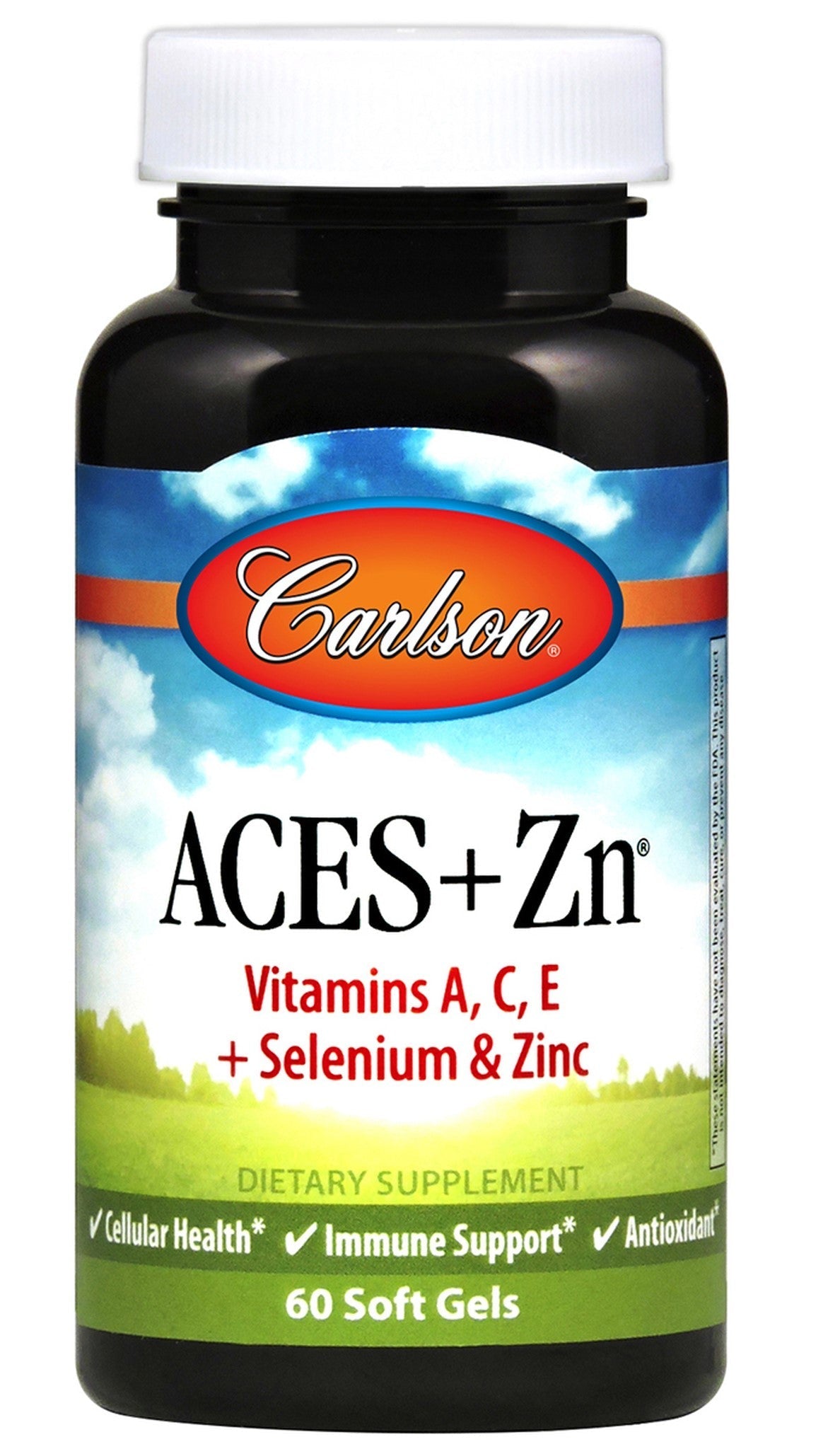 ACES + Zn - 60 softgels - Carlson Labs - WestPharmacy.nl - Vitamins