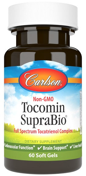 Tocomin SupraBio - 60 softgels - Carlson Labs - WestPharmacy.nl - Cardiovascular Health