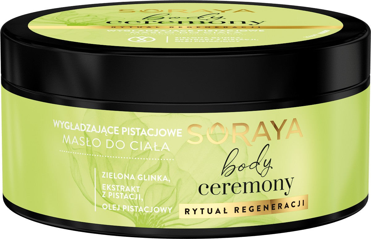 SORAYA Body Ceremony Švelninantis pistacijų kūno sviestas 200 ml | Vaistine1.lt | WestPharmacy.eu
