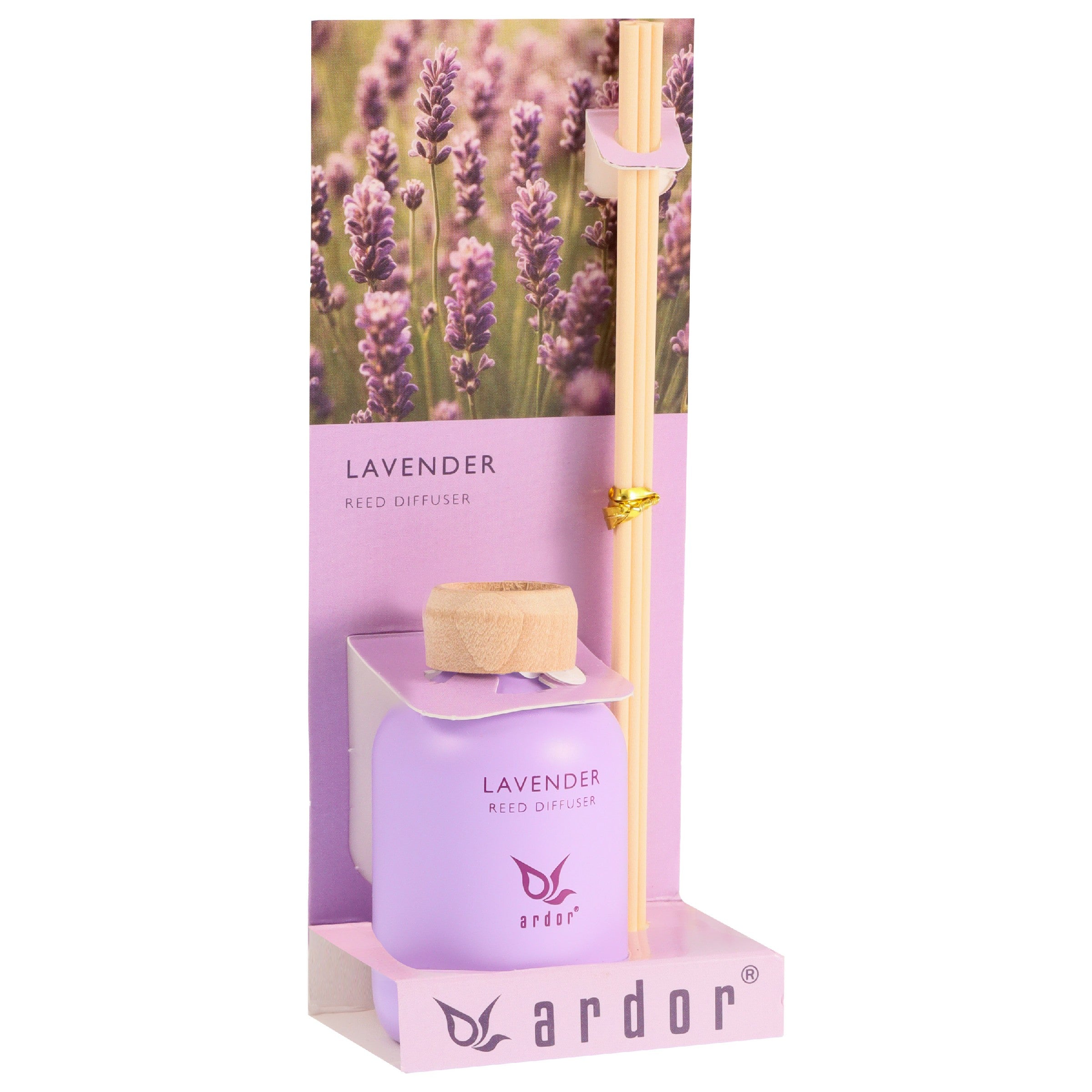 ARDOR Kvepalų difuzorius su lazdelėmis - Lavanda 50 ml | Vaistine1.lt | WestPharmacy.eu