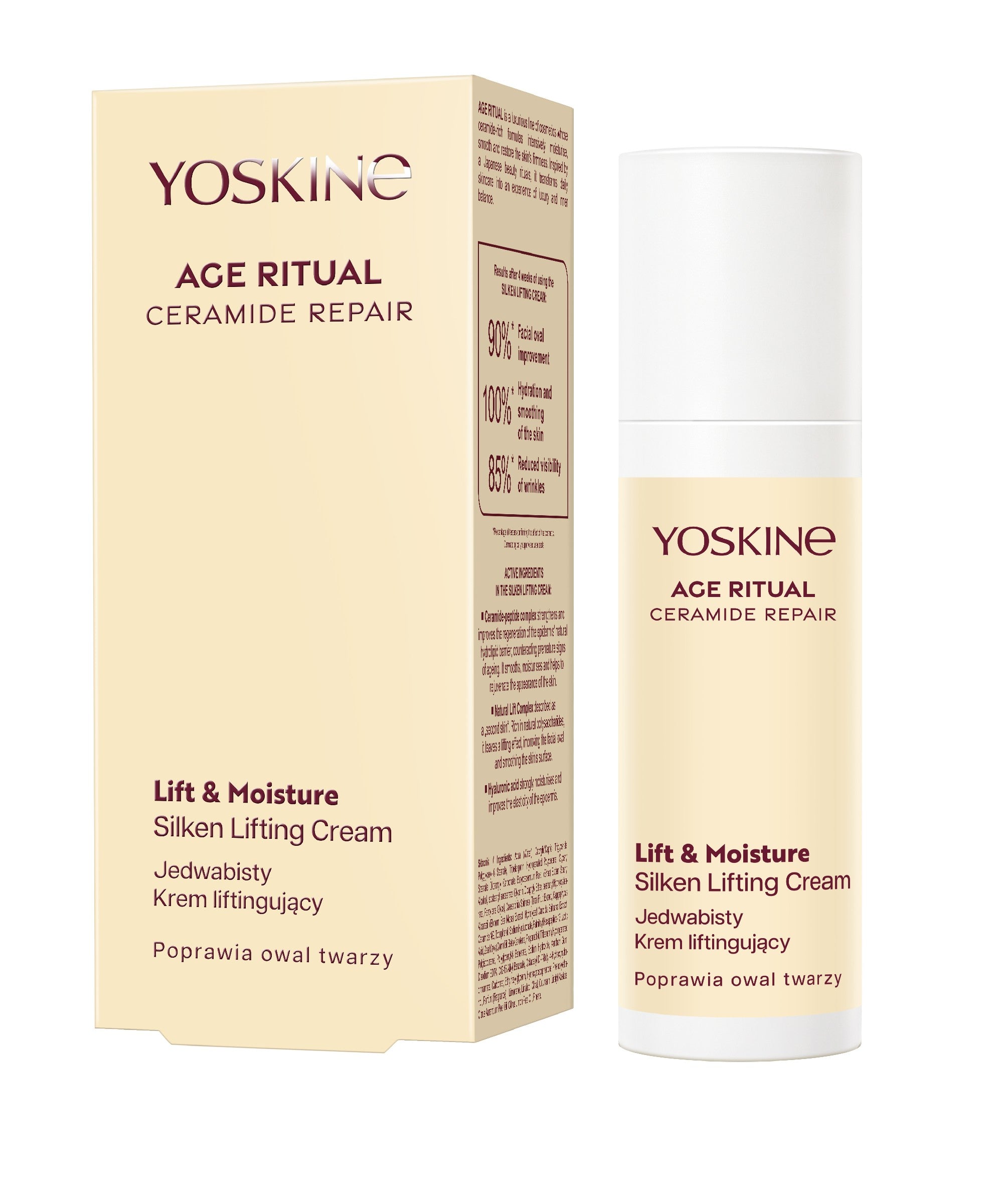YOSKINE Age Ritual Šilkinis veido kremas, stangrinantis odą 50 ml | Vaistine1.lt | WestPharmacy.eu