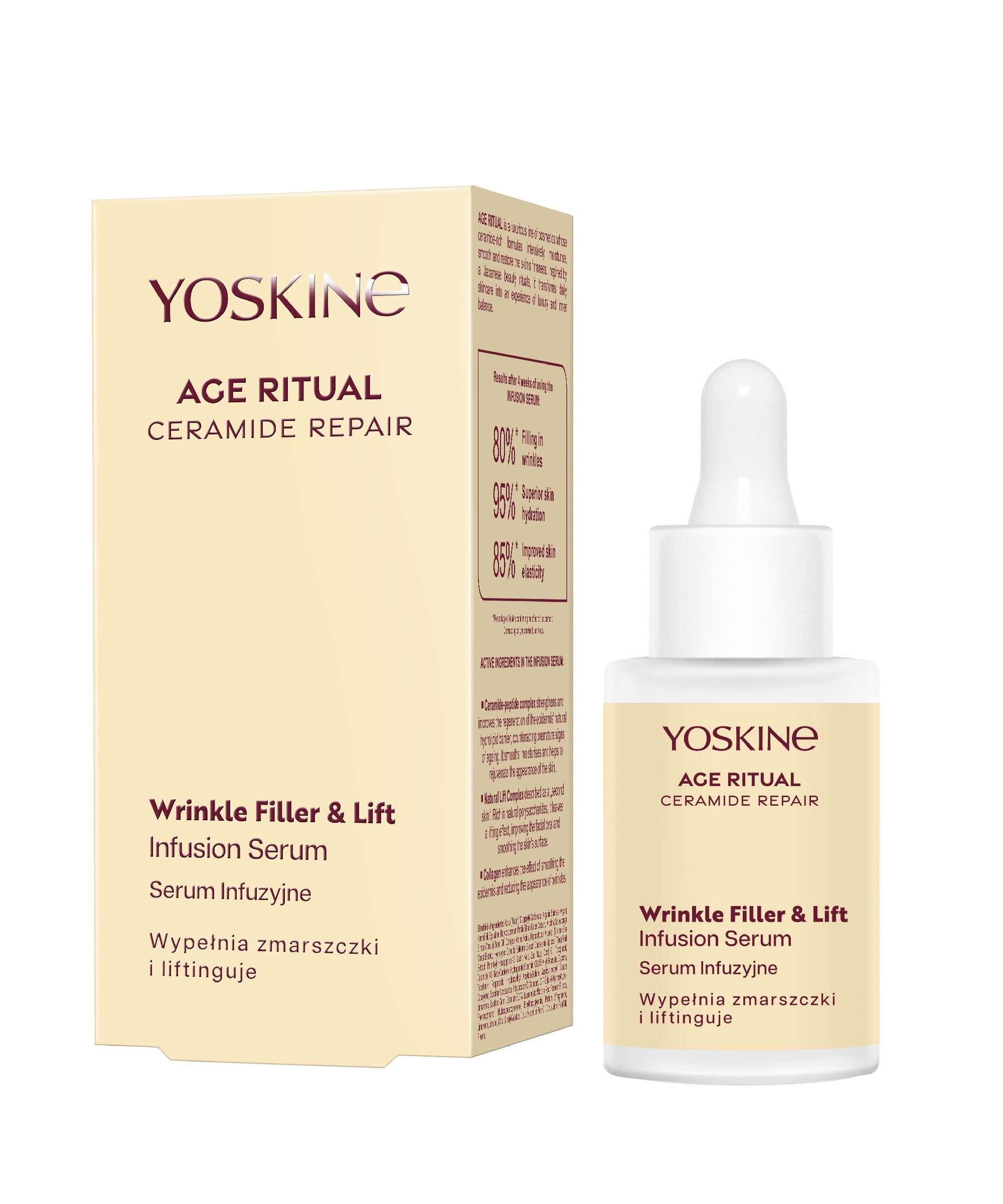 YOSKINE Age Ritual Infusion veido serumas, kuris stangrina ir drėkina odą, 30 ml | Vaistine1.lt | WestPharmacy.eu