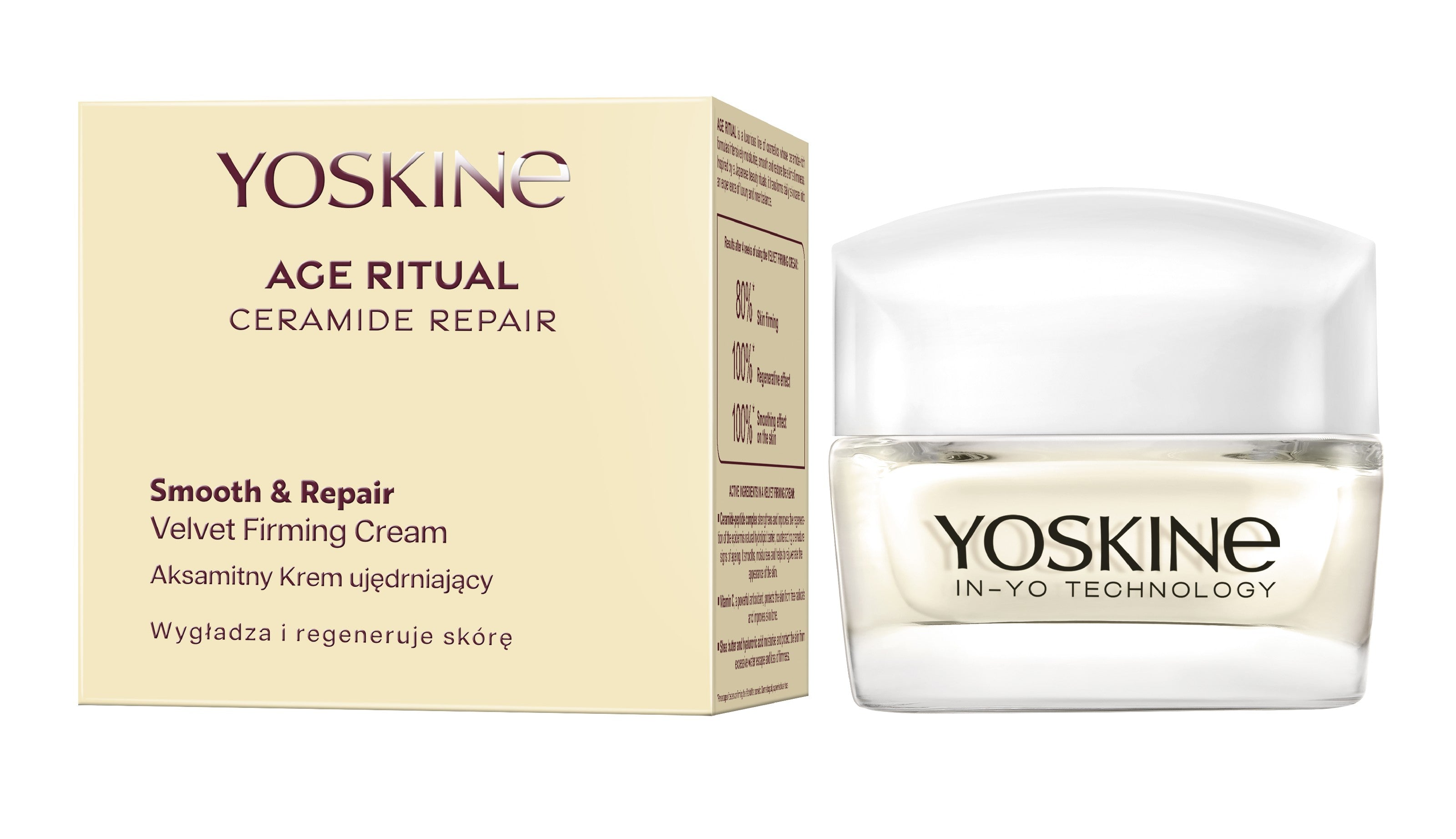 YOSKINE Age Ritual Velvety Firming Face Cream Švelnina ir regeneruoja 50 ml | Vaistine1.lt | WestPharmacy.eu
