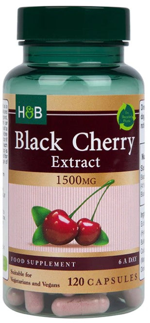 Black Cherry Extract, 1500mg - 120 vcaps - Holland & Barrett | WestPharmacy.nl - Joint Support