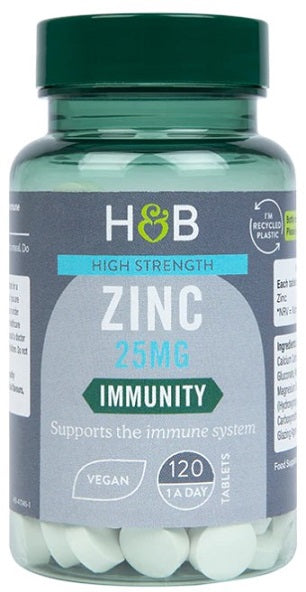 High Strength Zinc, 25mg - 120 tabs - Holland & Barrett | Vaistine1.lt | WestPharmacy.eu