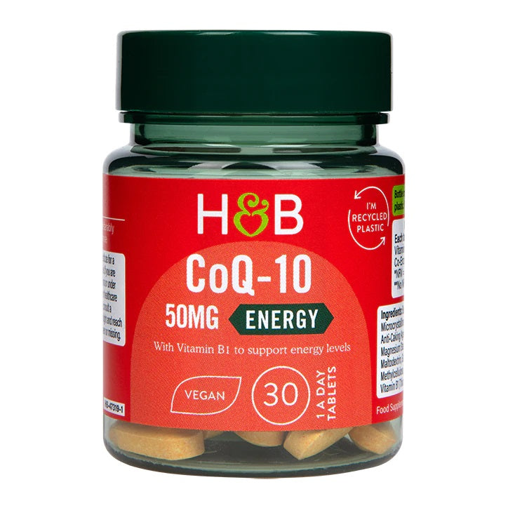 CoQ-10, 50mg - 30 tablets - Holland & Barrett | Vaistine1.lt | WestPharmacy.eu
