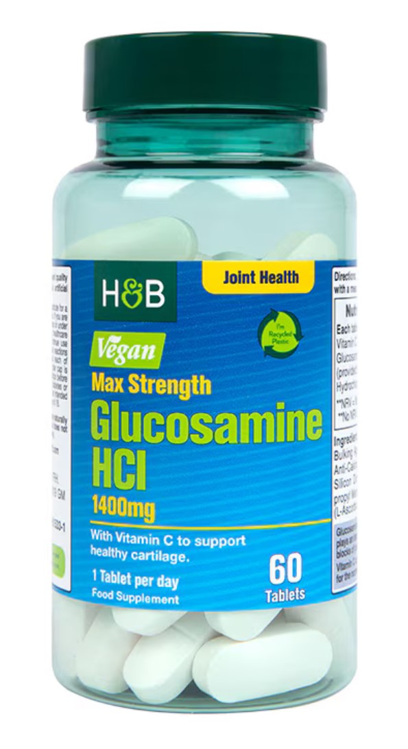 Glucosamine HCl, 1400mg - Holland & Barrett - Vaistine1.lt - WestPharmacy.eu