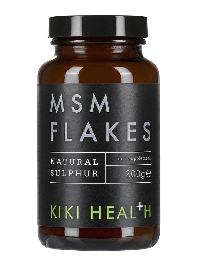 MSM Flakes, Powder - 200g - KIKI Health | WestPharmacy.nl - Joint Support