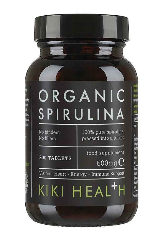 Spirulina, 500mg - 200 tablets - KIKI Health | WestPharmacy.nl - Antioxidants