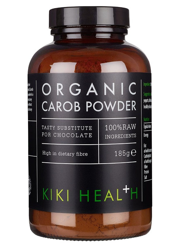 Carob Powder - 185g - KIKI Health | WestPharmacy.nl - Nutrition