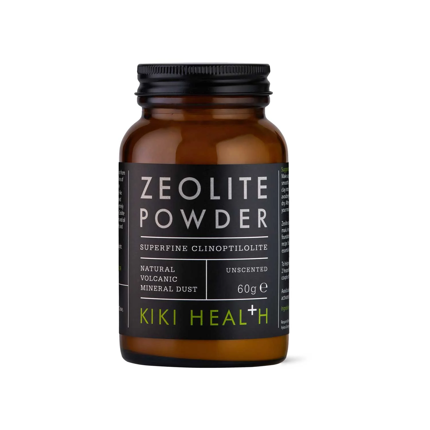 Zeolite Powder - 60g - KIKI Health | WestPharmacy.nl - Detox
