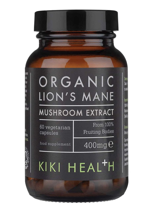 Lion's Mane's Extract, 400mg - 60 vcaps - KIKI Health | Vaistine1.lt | WestPharmacy.eu