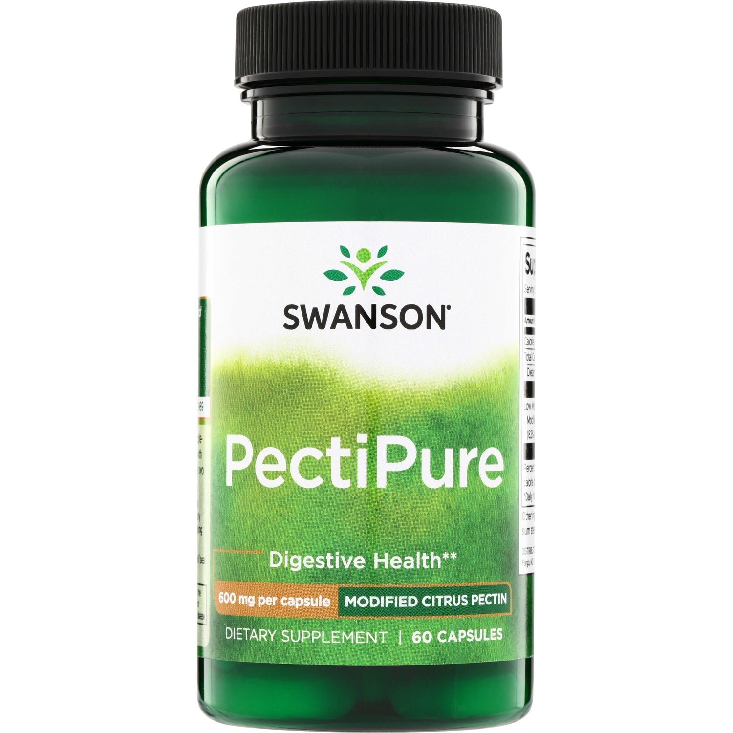 PectiPure Modified Citrus Pectin - 600mg - 60 CAPS - Swanson | WestPharmacy.nl