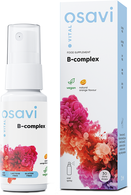B-Complex Oral Spray, Orange - 25 ml - Osavi | WestPharmacy.nl - Vitamins