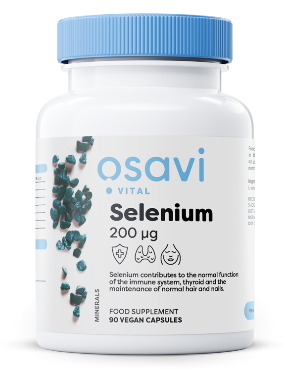 Selenium, 200mcg - 90 vegan caps - Osavi | Vaistine1.lt | WestPharmacy.eu