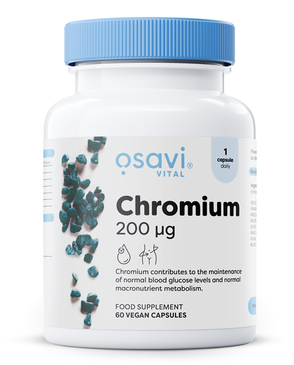 Chromium, 200mcg - 60 vegan caps - Osavi | WestPharmacy.nl - Minerals