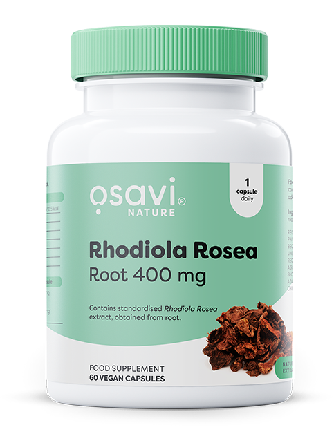 Rhodiola Rosea Root, 400mg - 60 vegan caps - Osavi | WestPharmacy.nl - Stress Support