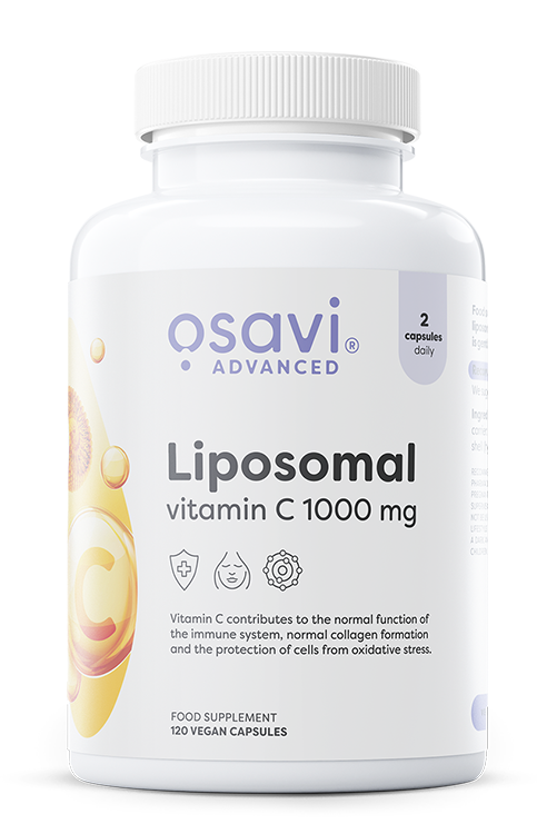 Liposomal Vitamin C, 1000mg - 120 vcaps - Osavi | WestPharmacy.nl - Vitamins