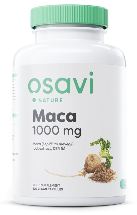 Maca, 1000mg - 120 vegan caps - Osavi | WestPharmacy.nl - Sexual Health
