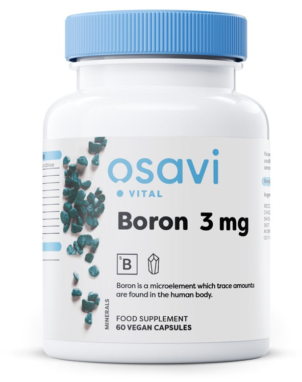 Boron, 3mg - 60 vegan caps - Osavi | Vaistine1.lt | WestPharmacy.eu