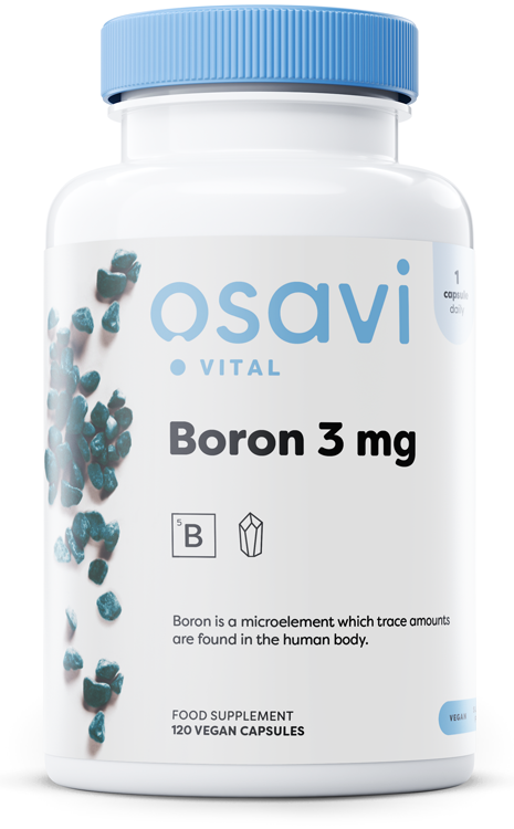 Boron, 3mg - 120 vegan caps - Osavi | WestPharmacy.nl - Minerals