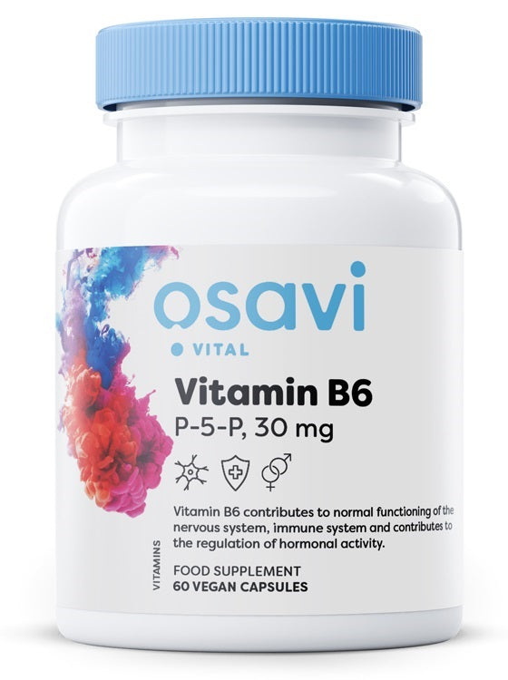 Vitamin B6 - P-5-P, 30mg - 60 vegan caps - Osavi | WestPharmacy.nl - Vitamins