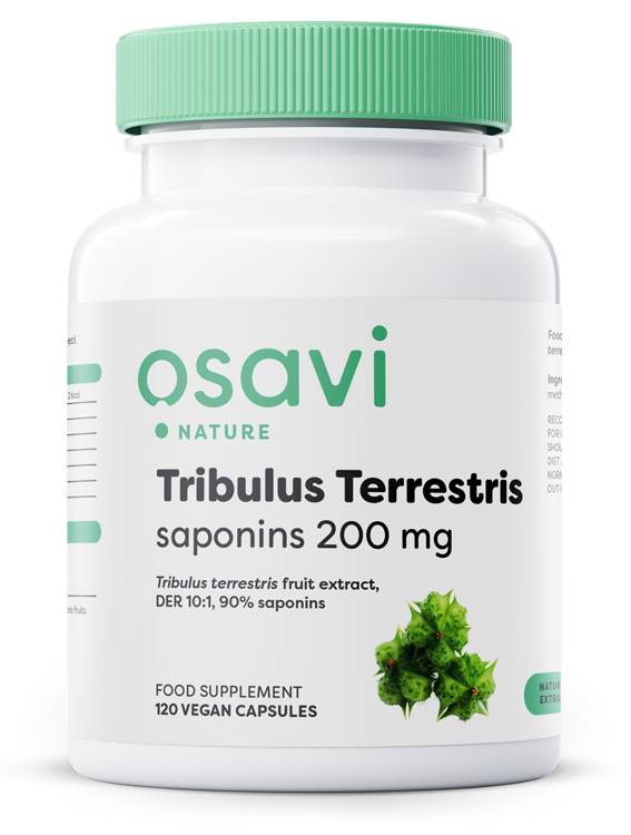 Tribulus Terrestris, Saponins 200mg - 120 vegan caps - Osavi | WestPharmacy.nl - Sexual Health