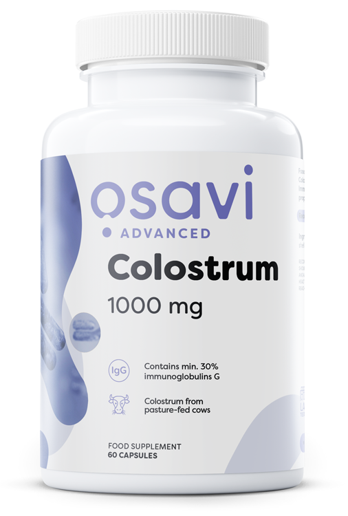 Colostrum, 1000mg - 60 caps - Osavi | WestPharmacy.nl - Immune Support