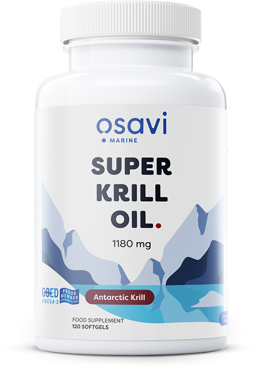 Super Krill Oil, 1180mg - 120 softgels - Osavi | WestPharmacy.nl - Fish Oil