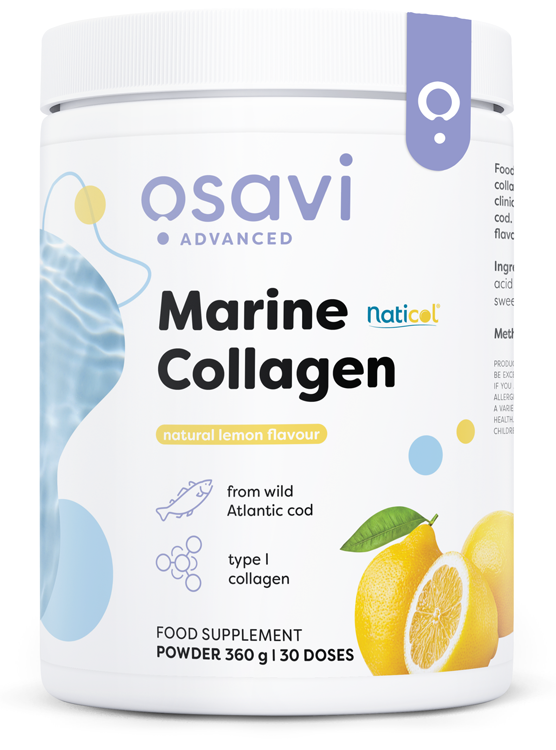 Marine Collagen Wild Cod, Lemon - 360g - Osavi | WestPharmacy.nl - Joint Support
