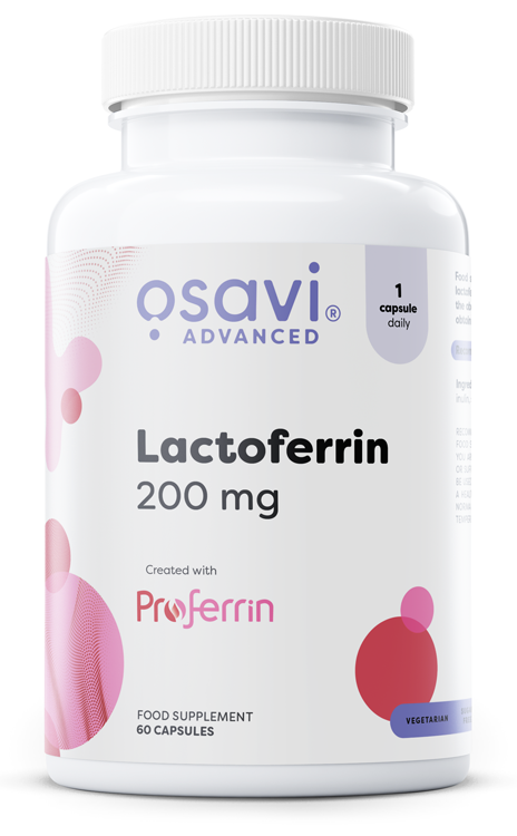 Lactoferrin, 200mg - 60 caps - Osavi | WestPharmacy.nl - Immune Support