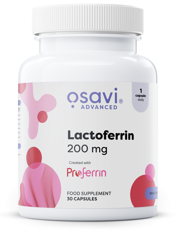 Lactoferrin, 200mg - 30 caps - Osavi | WestPharmacy.nl - Immune Support