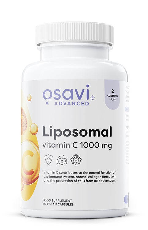 Liposomal Vitamin C, 1000mg - 60 vcaps - Osavi | WestPharmacy.nl - Vitamins