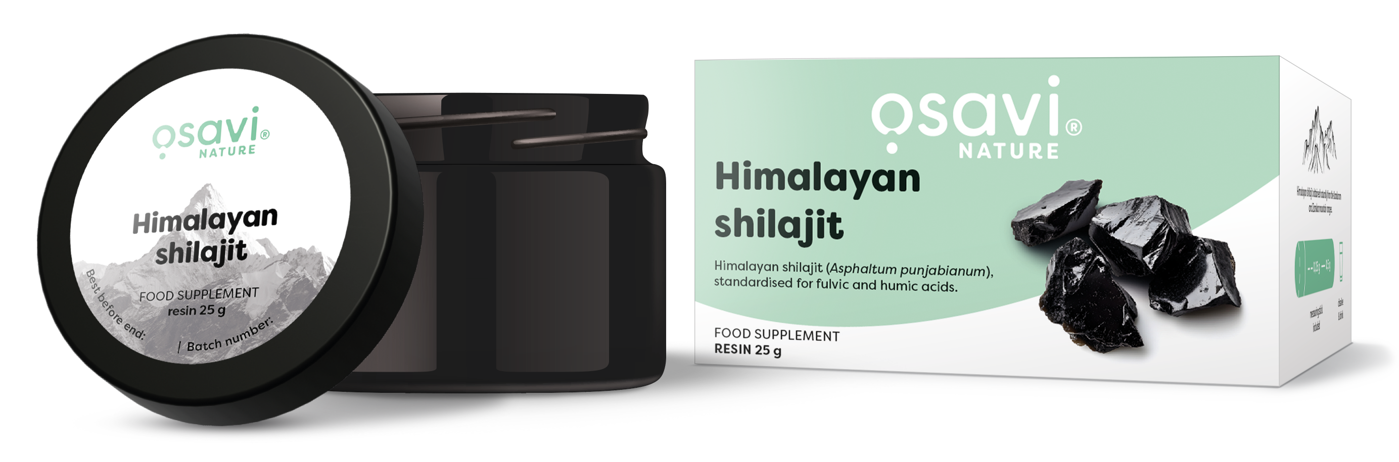 Himalayan Shilajit - 25g - Osavi | Vaistine1.lt | WestPharmacy.eu