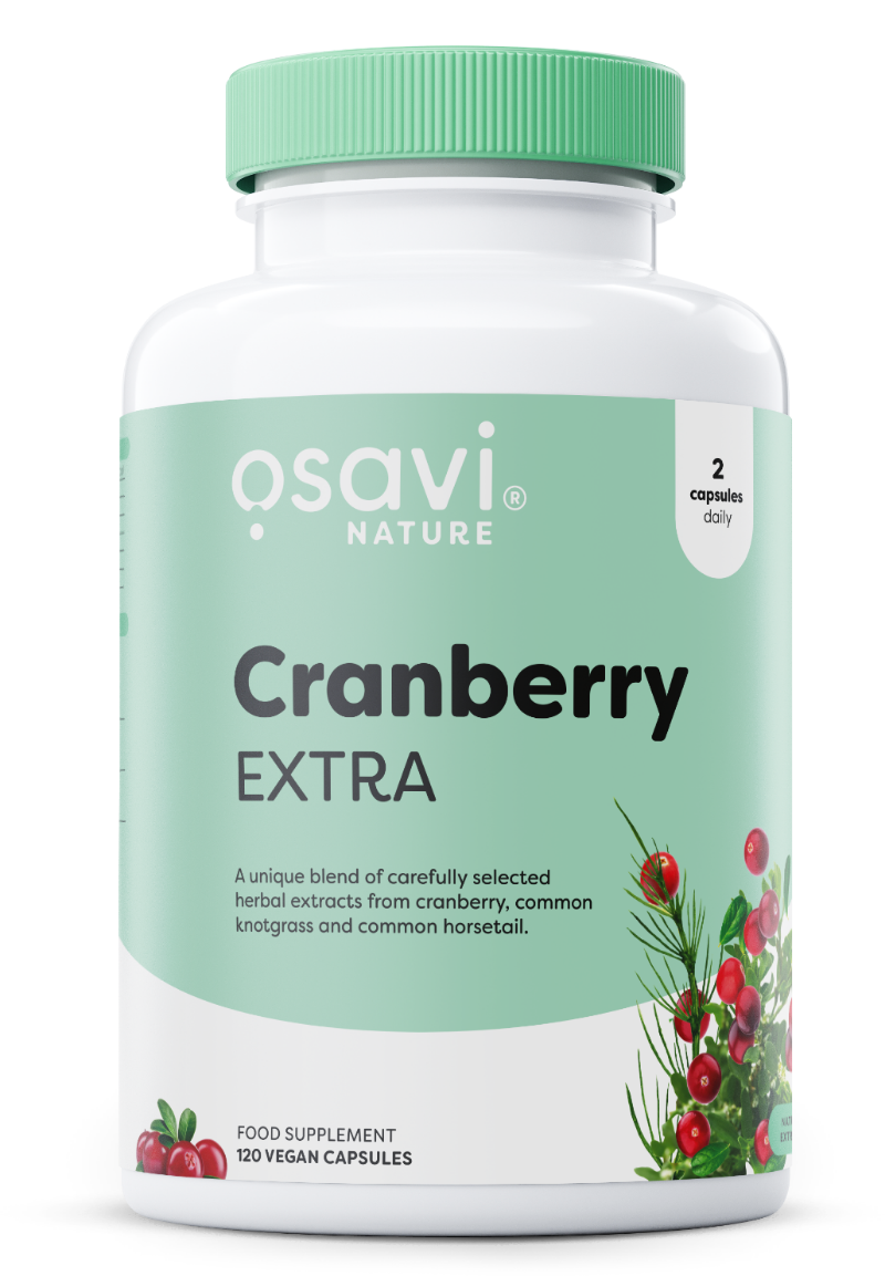 Cranberry EXTRA - 120 vegan caps - Osavi - WestPharmacy.nl - Urinary Tract Health